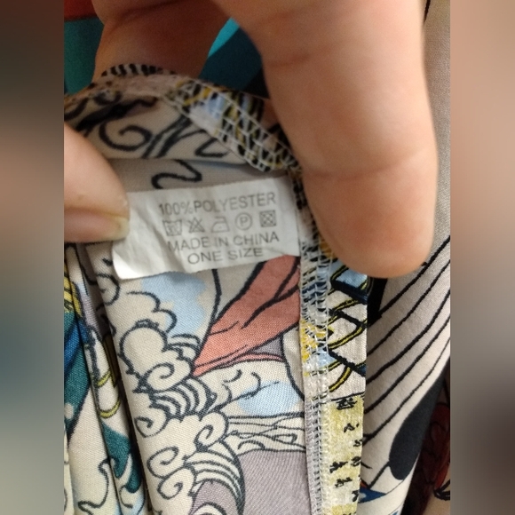 Open front robe with belt tie - Picture 6 of 6